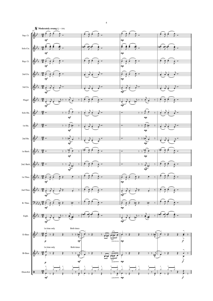 Colin's Compatriots Brass Band scores gallery preview page 4