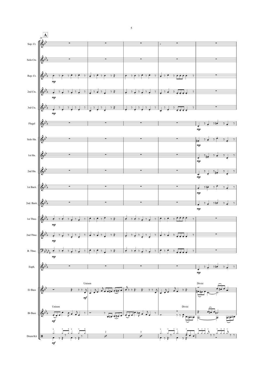 Colin's Compatriots Brass Band scores gallery preview page 5