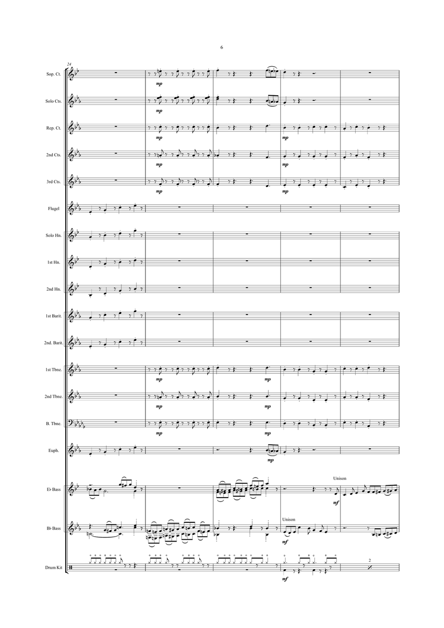 Colin's Compatriots Brass Band scores gallery preview page 6