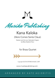 Kana Kaloka (here Comes Santa Claus) mini preview