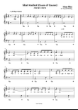 Sibat Hasibot by Ishay Ribo (easy piano in A Minor)