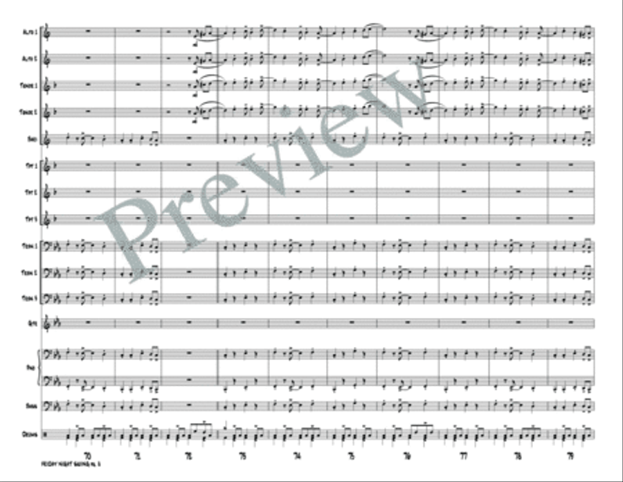 Friday Night Swing Friday Night Swing Jazz Ensemble scores gallery preview page 13