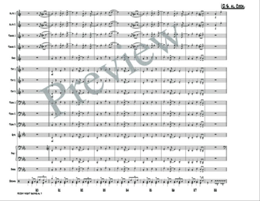 Friday Night Swing Friday Night Swing Jazz Ensemble scores gallery preview page 14