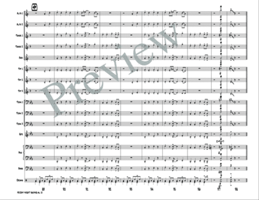 Friday Night Swing Friday Night Swing Jazz Ensemble scores gallery preview page 15