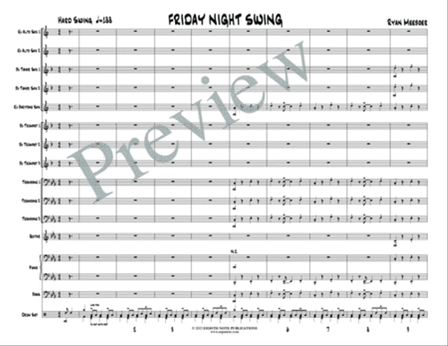 Friday Night Swing Friday Night Swing Jazz Ensemble scores gallery preview page 6
