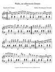 Waltz, An afternoon dream OP.5