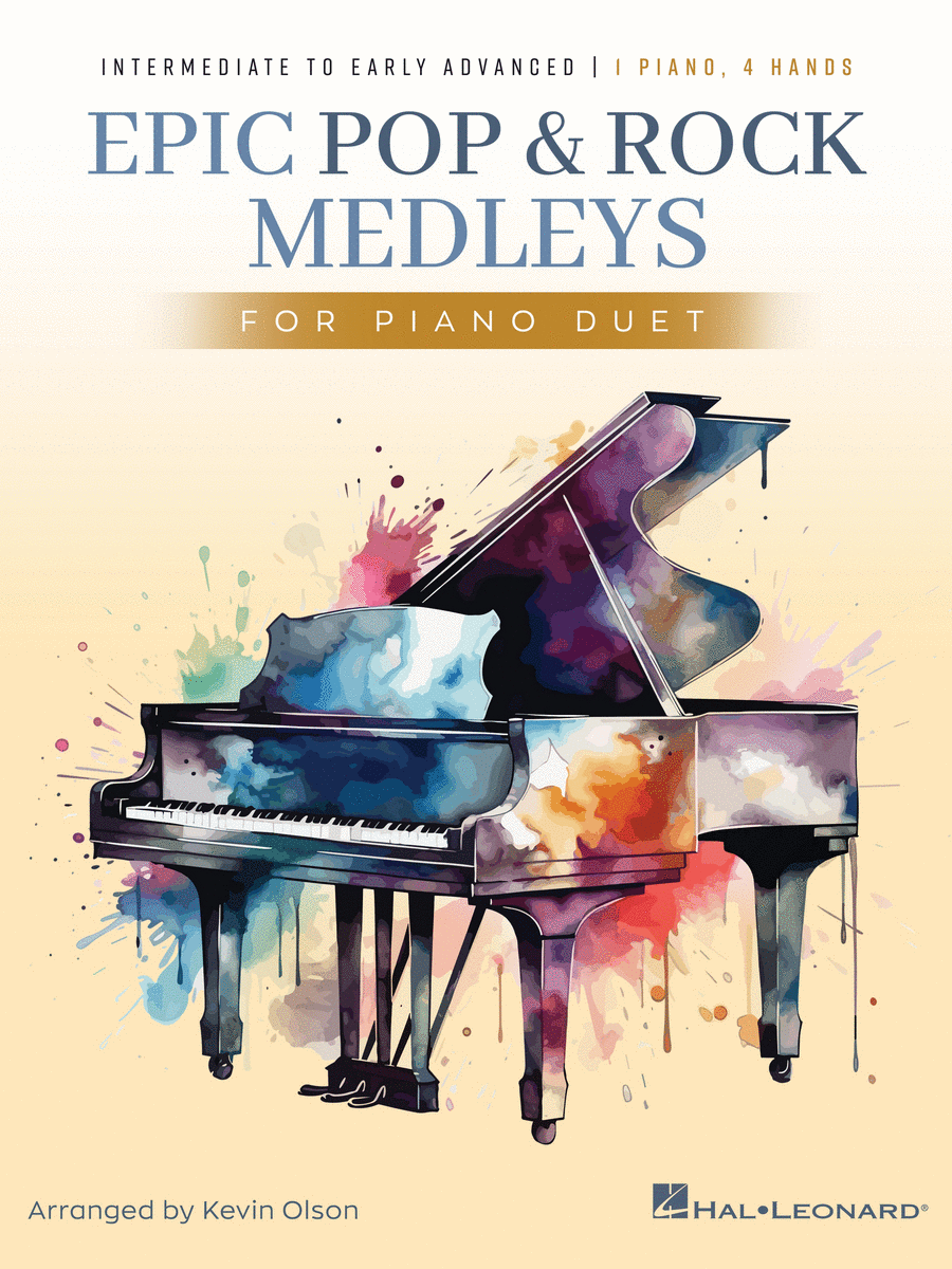 Epic Pop and Rock Medleys for Piano Duet 1 Piano, 4-Hands scores gallery preview page 1