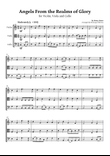 Angels from the Realms of Glory (Violin, Viola and Cello) - Christmas Carol