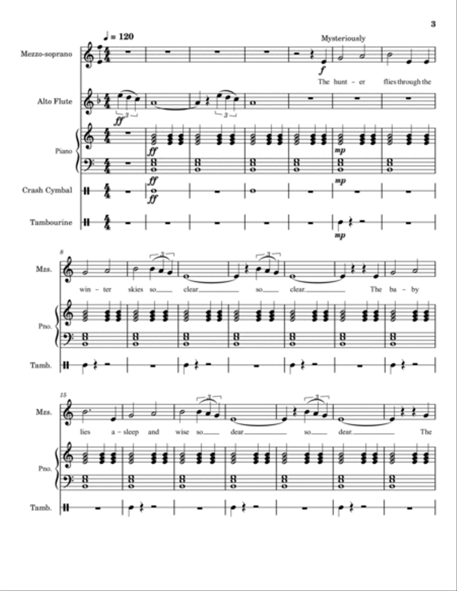Sunchild Chamber Music scores gallery preview page 3