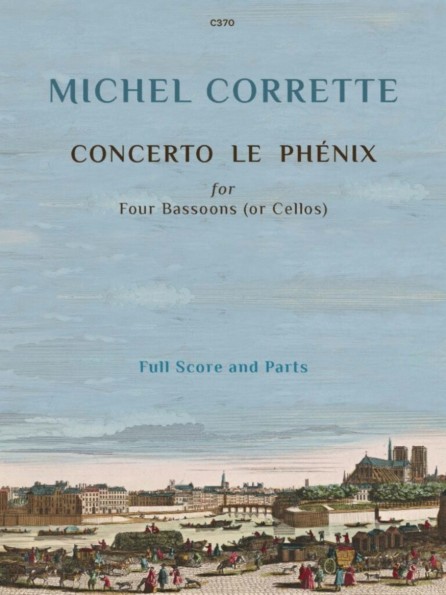 Concerto Le Phenix Bassoon Quartet scores gallery preview page 1
