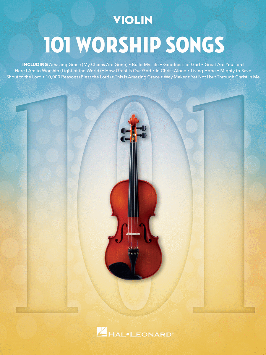 101 Worship Songs for Violin Violin Solo scores gallery preview page 1