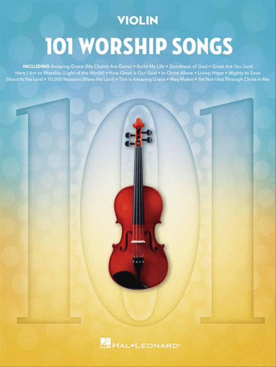 101 Worship Songs for Violin Violin Solo scores gallery preview page 2