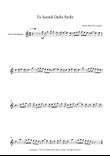 Tu Scendi Dalle Stelle - Alfons Maria De Liguori (Tenor Sax)