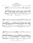 Strauss - Zueignung from Acht Gedichte, op. 10 - Small Hand Edition (D major, extra-high key)