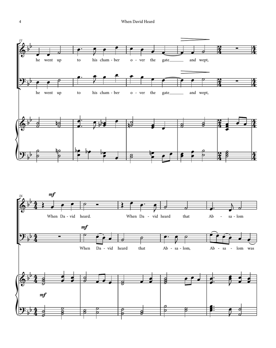 When David Heard 2-Part scores gallery preview page 4