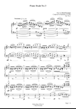 Piano Etude Op.1 No.3