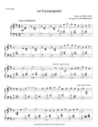 Gymnopedie 1 (arranged for lever harp - minimum changes)
