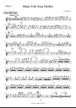 Malay Folk Song Medley - Symphony Orchestra - Part scores