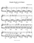 Simple Etude in Ab Major