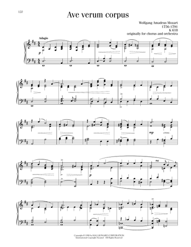 Ave Verum Corpus, K618 (Jesu, Word Of God Incarnate)