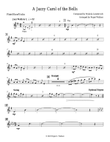 Carol of the Bells (Jazz Waltz for Violin & Piano) mini preview