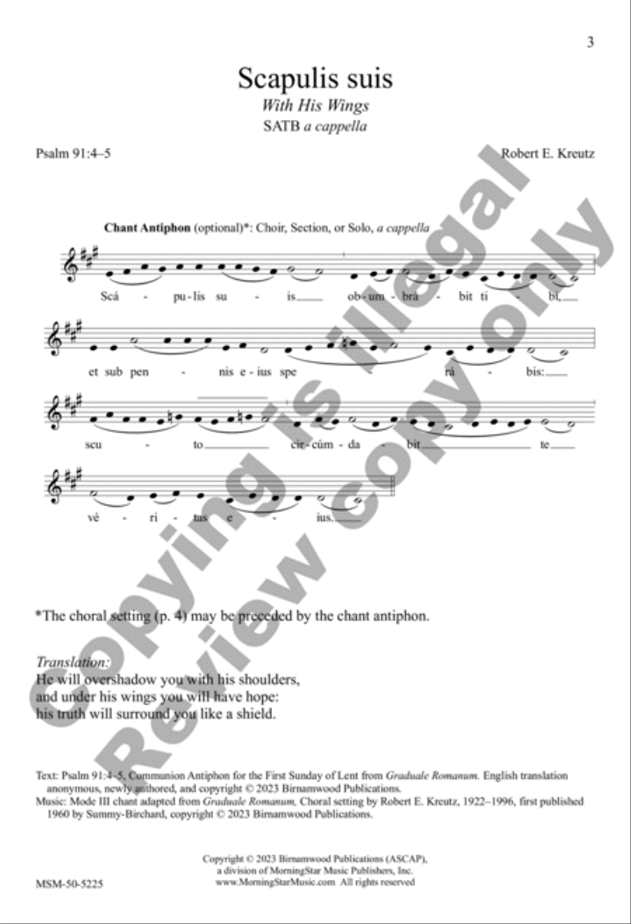 Scapulis suis 4-Part scores gallery preview page 2
