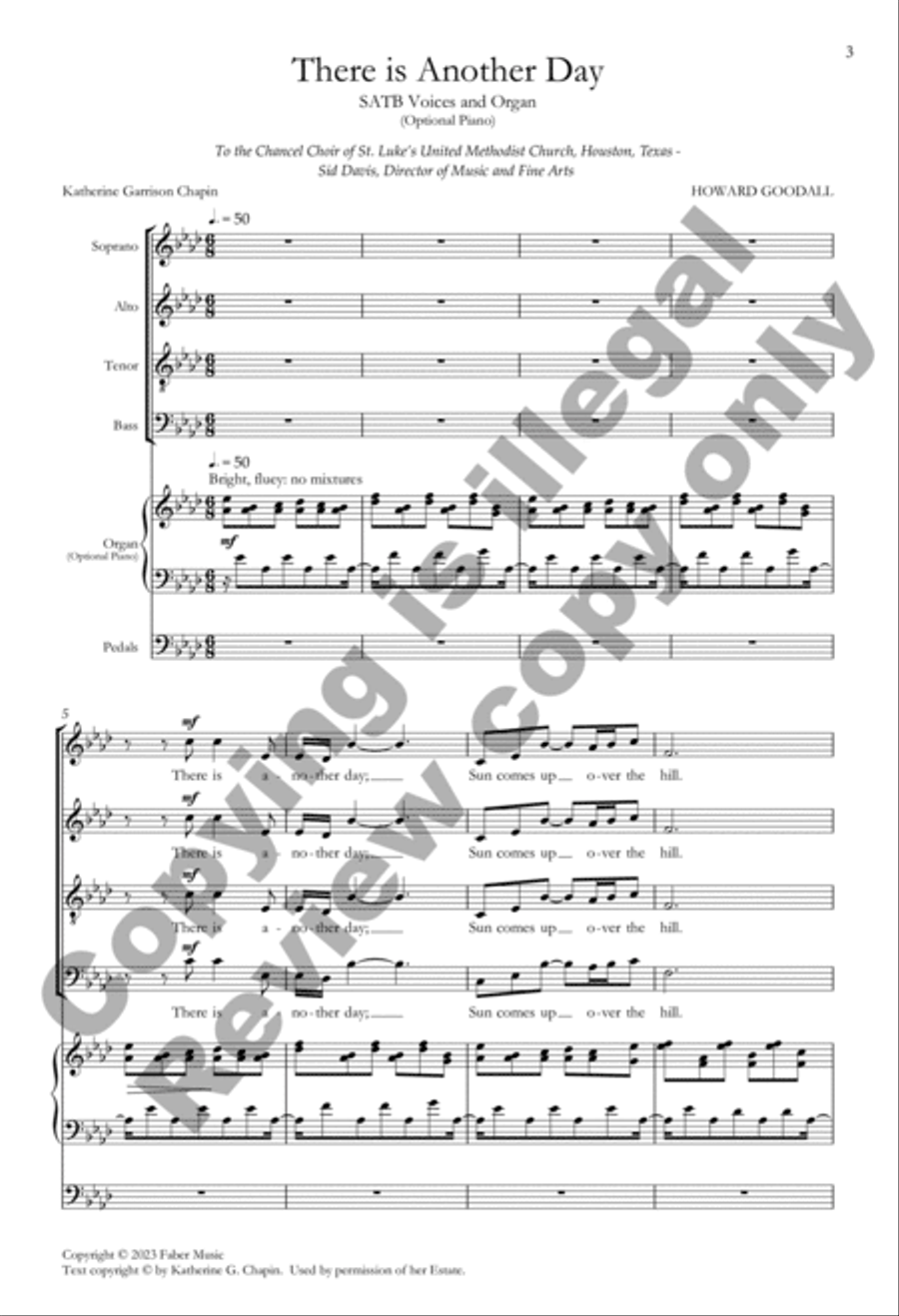 There is Another Day There is Another Day 4-Part scores gallery preview page 2