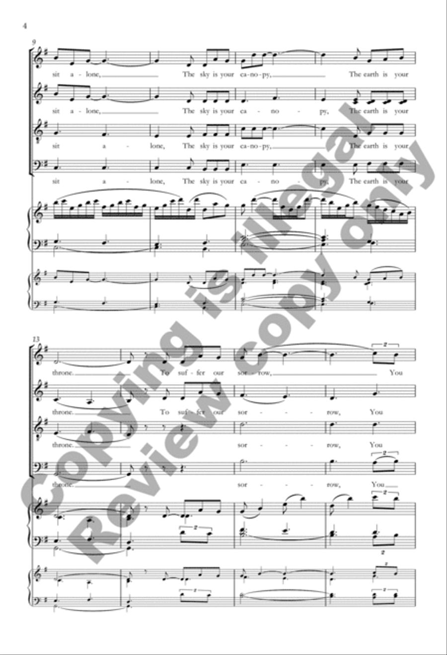 Queen of Heaven Queen of Heaven 4-Part scores gallery preview page 3