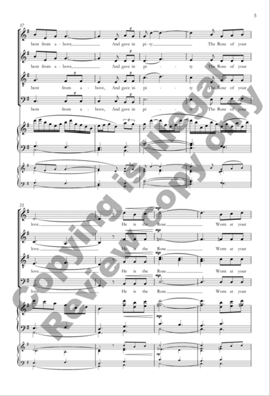 Queen of Heaven Queen of Heaven 4-Part scores gallery preview page 4