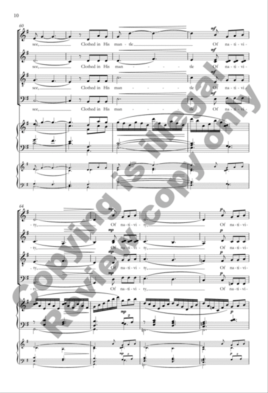 Queen of Heaven Queen of Heaven 4-Part scores gallery preview page 9
