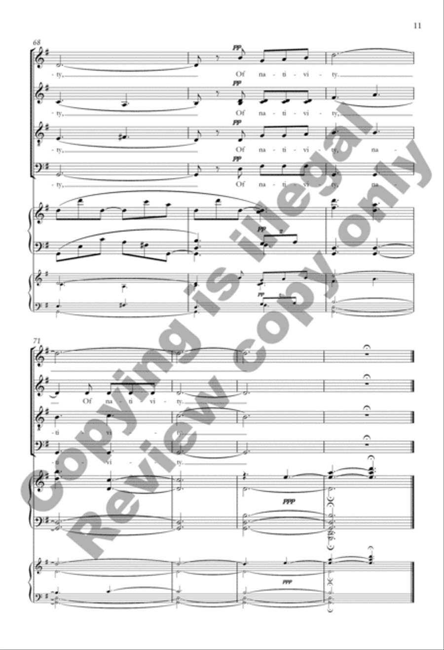 Queen of Heaven Queen of Heaven 4-Part scores gallery preview page 10