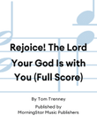 Rejoice! The Lord Your God Is with You (Full Score) mini preview
