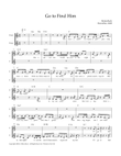 Go to Find Him - 2 Part - Lead Sheet