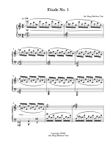 Etude No. 1