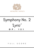 Symphony No. 2, Op. 121 - Score Only