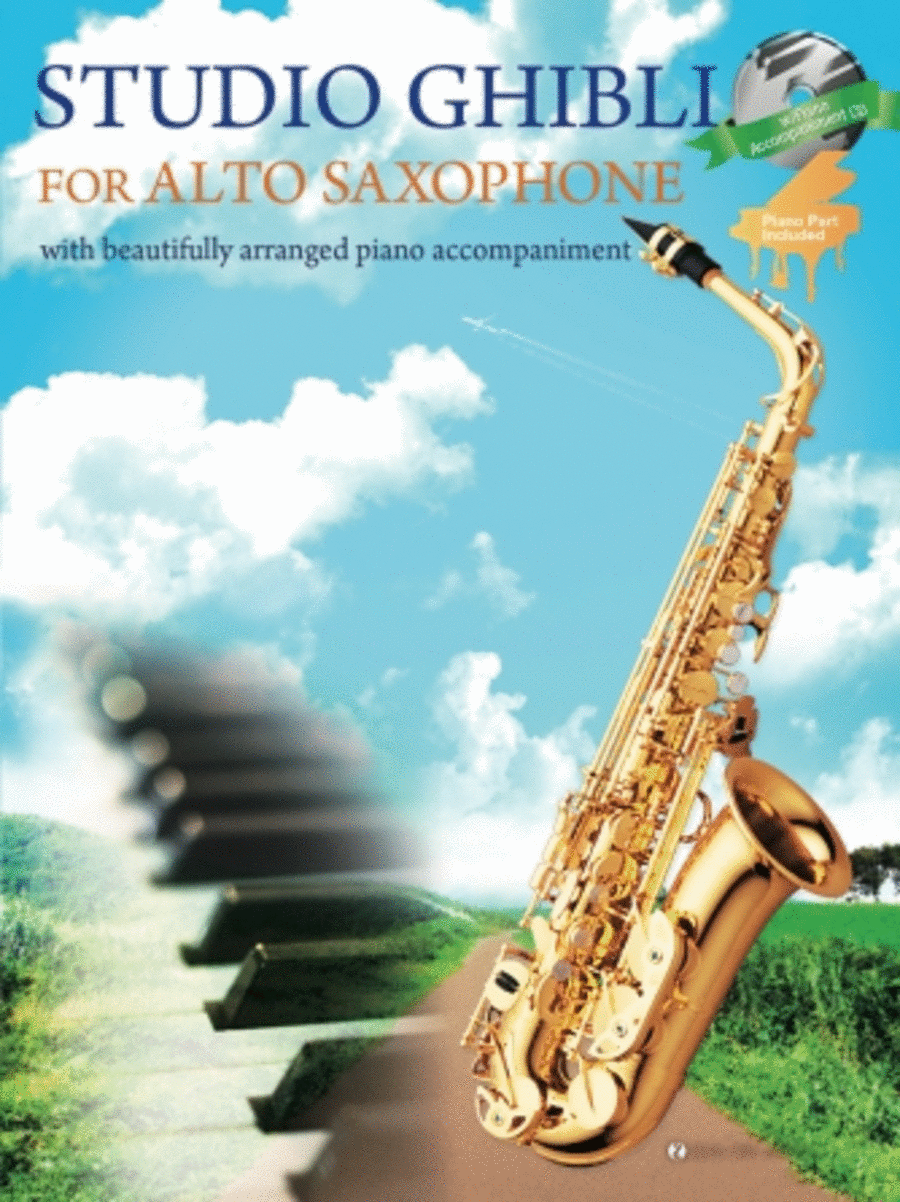 Studio Ghibli for Saxophone Alto Saxophone scores gallery preview page 1