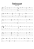 Canción de cuna