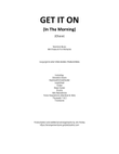 Get It On (in The Morning)
