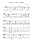O come, O come, Emmanuel