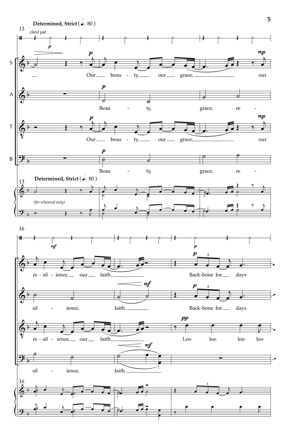 Dedication Dedication Divisi scores gallery preview page 2