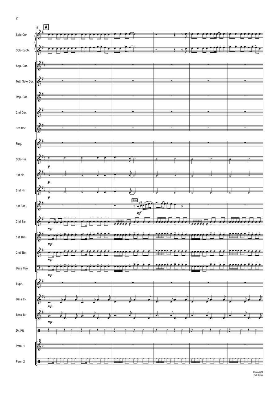 Somethin' Stupid Brass Band scores gallery preview page 3