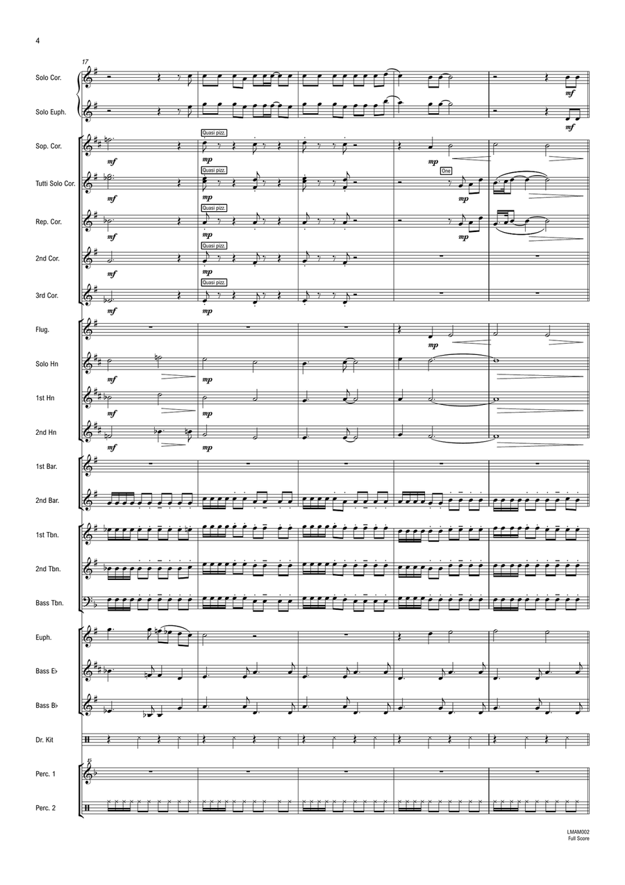 Somethin' Stupid Brass Band scores gallery preview page 5