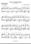 Cicha noc / Silent Night (Polish Christmas Carol) [HARD PIANO]