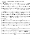 Advent Hymn Medley for Clarinet and Piano