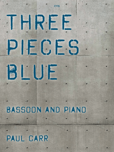 Three Pieces Blue. Bassoon and Piano