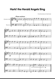 Felix Mendelssohn Bartholdy - Hark the Herald Angels Sing (for Clarinet and Bassoon)