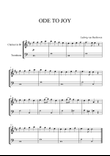 Beethoven - Ode to Joy (for Clarinet and Trombone)
