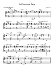 O Christmas Tree - Jazz & Stride piano, intermediate level