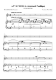 A vucchela, E flat major, medium voice