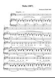 Malìa, E major key, medium voice